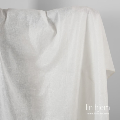 Hvitt blankt linstoff
