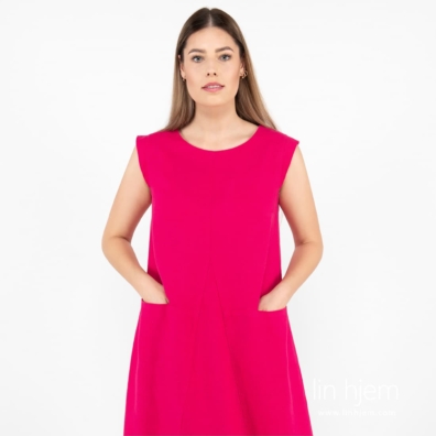 ELLE fuchsia linkjole med rund hals