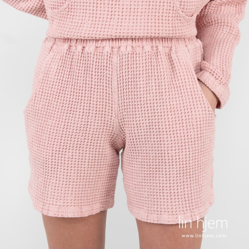 ALFI rosa halvlin shorts