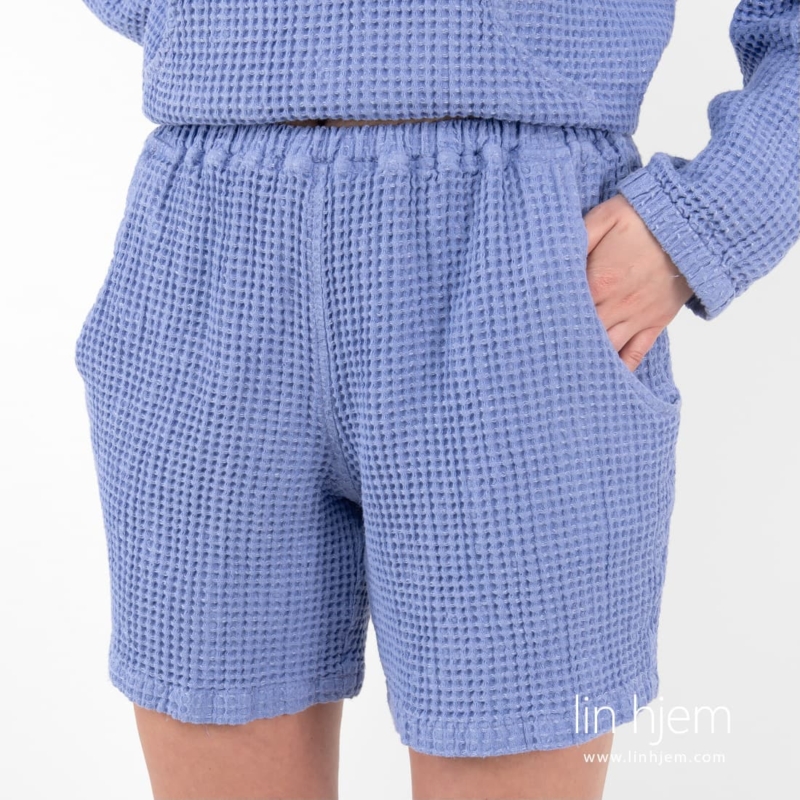 ALFI blå halvlin shorts
