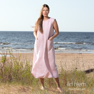 ELLE rosa linkjole