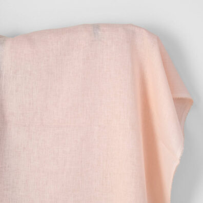 Linstoff blekrosa lett